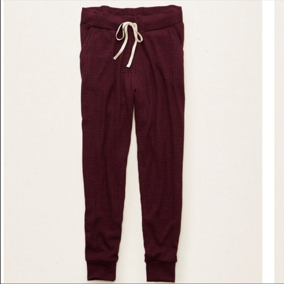 aerie Other - New Aerie Women’s Waffle Knit Sleep Joggers - L